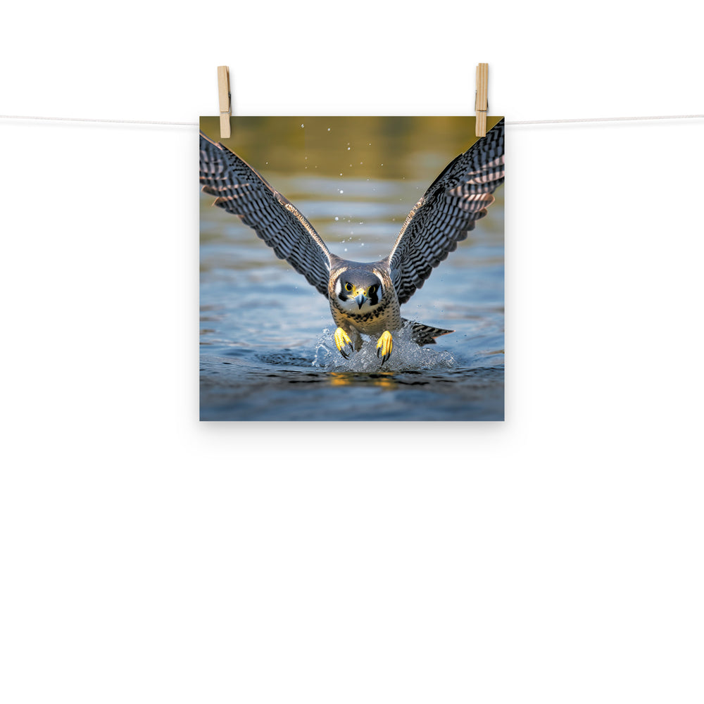 Falcon Photo paper poster - PosterfyAI.com