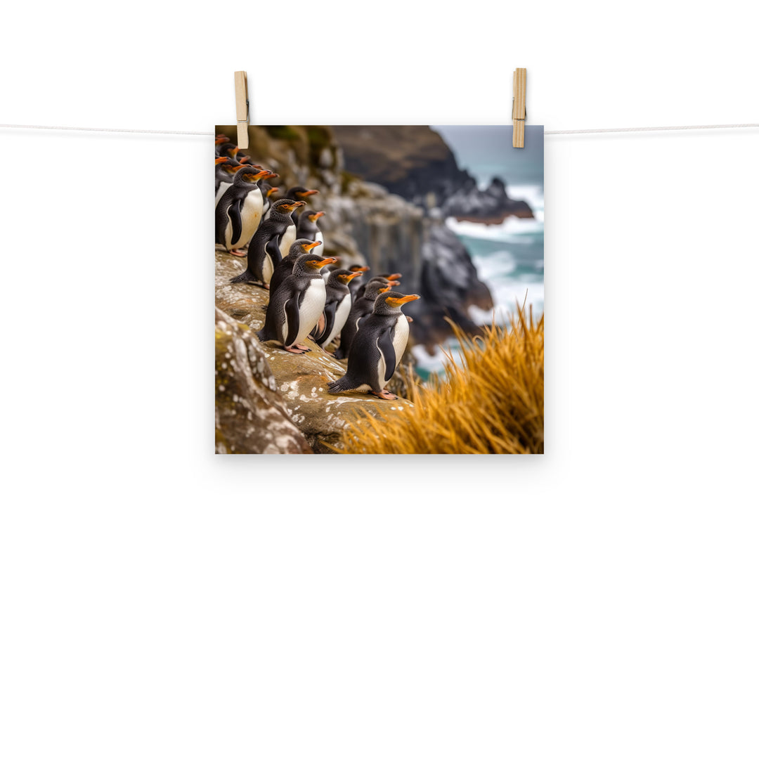 Penguin Photo paper poster - PosterfyAI.com