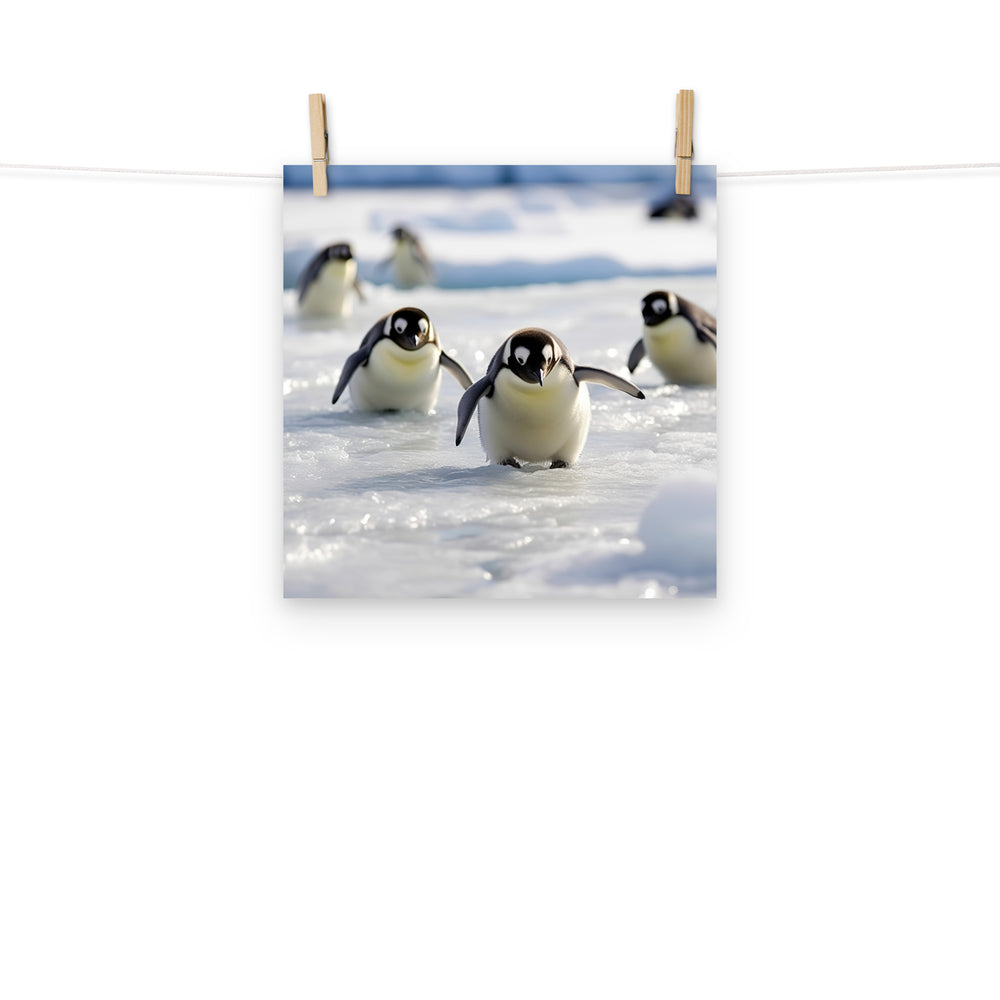 Penguin Photo paper poster - PosterfyAI.com