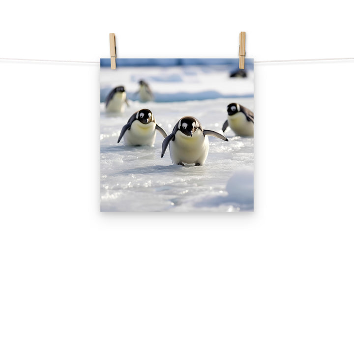 Penguin Photo paper poster - PosterfyAI.com