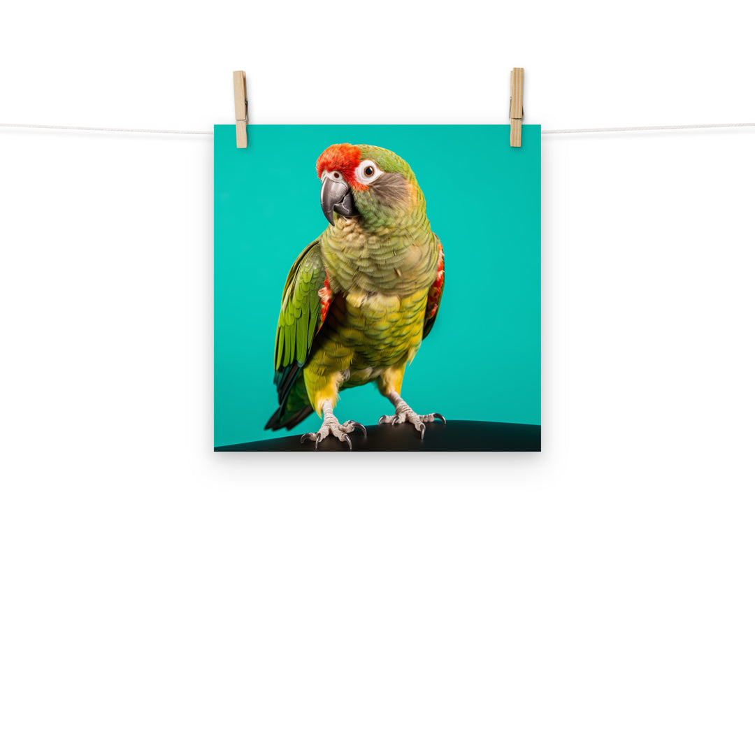 Parakeet Photo paper poster - PosterfyAI.com