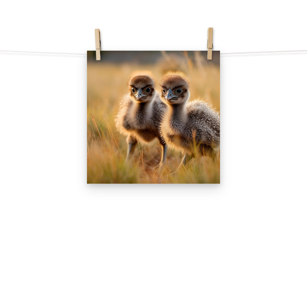 Chick Photo paper poster - PosterfyAI.com