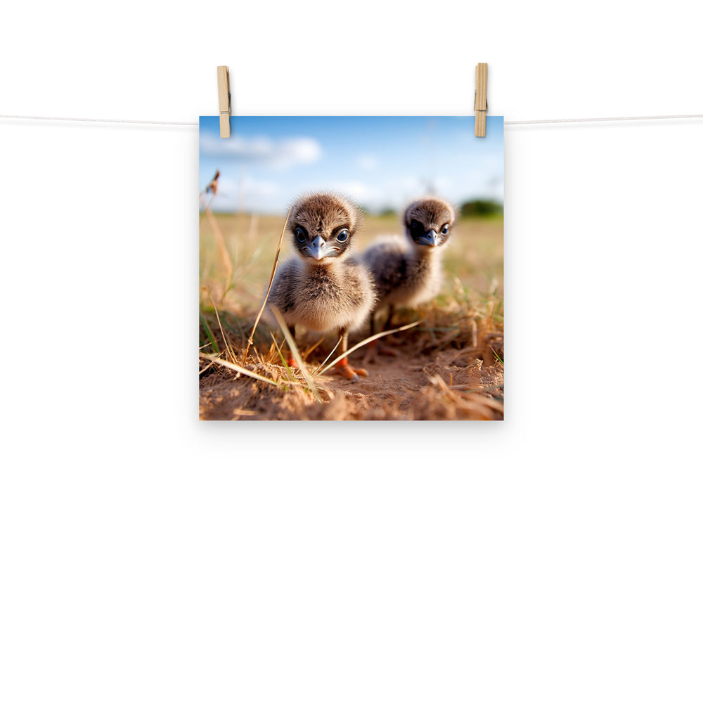 Chick Photo paper poster - PosterfyAI.com