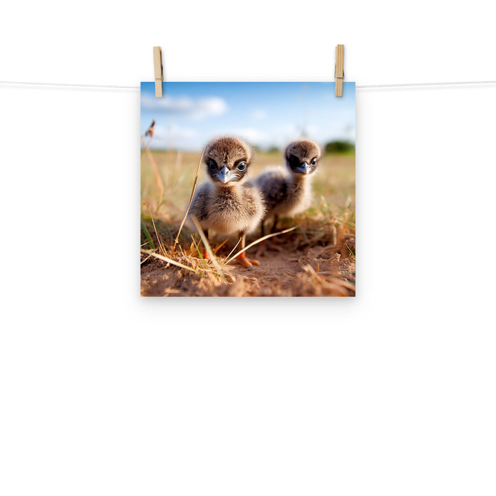 Chick Photo paper poster - PosterfyAI.com