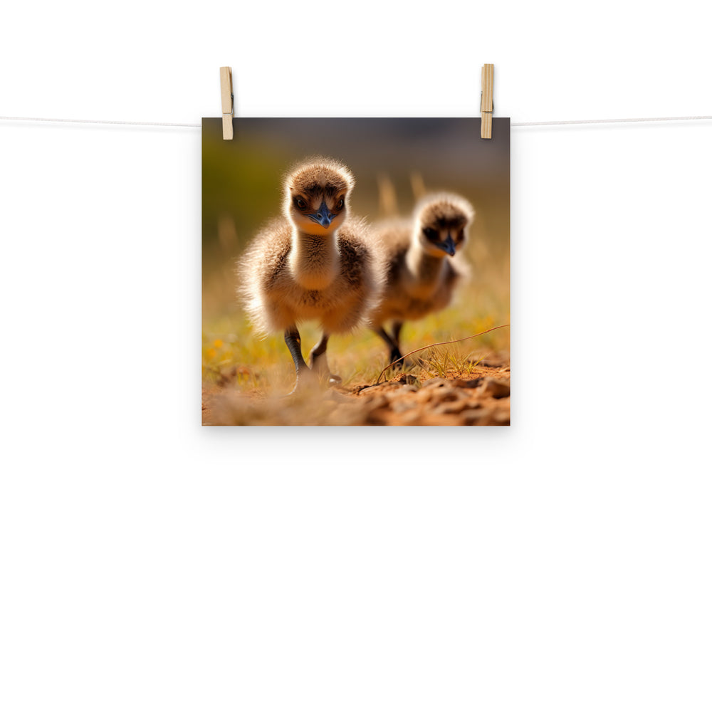 Chick Photo paper poster - PosterfyAI.com
