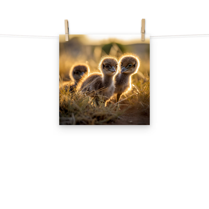 Chick Photo paper poster - PosterfyAI.com