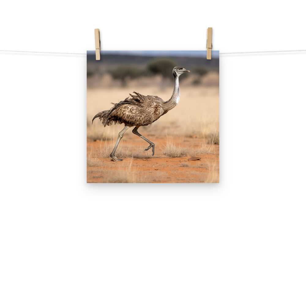 Emu Photo paper poster - PosterfyAI.com