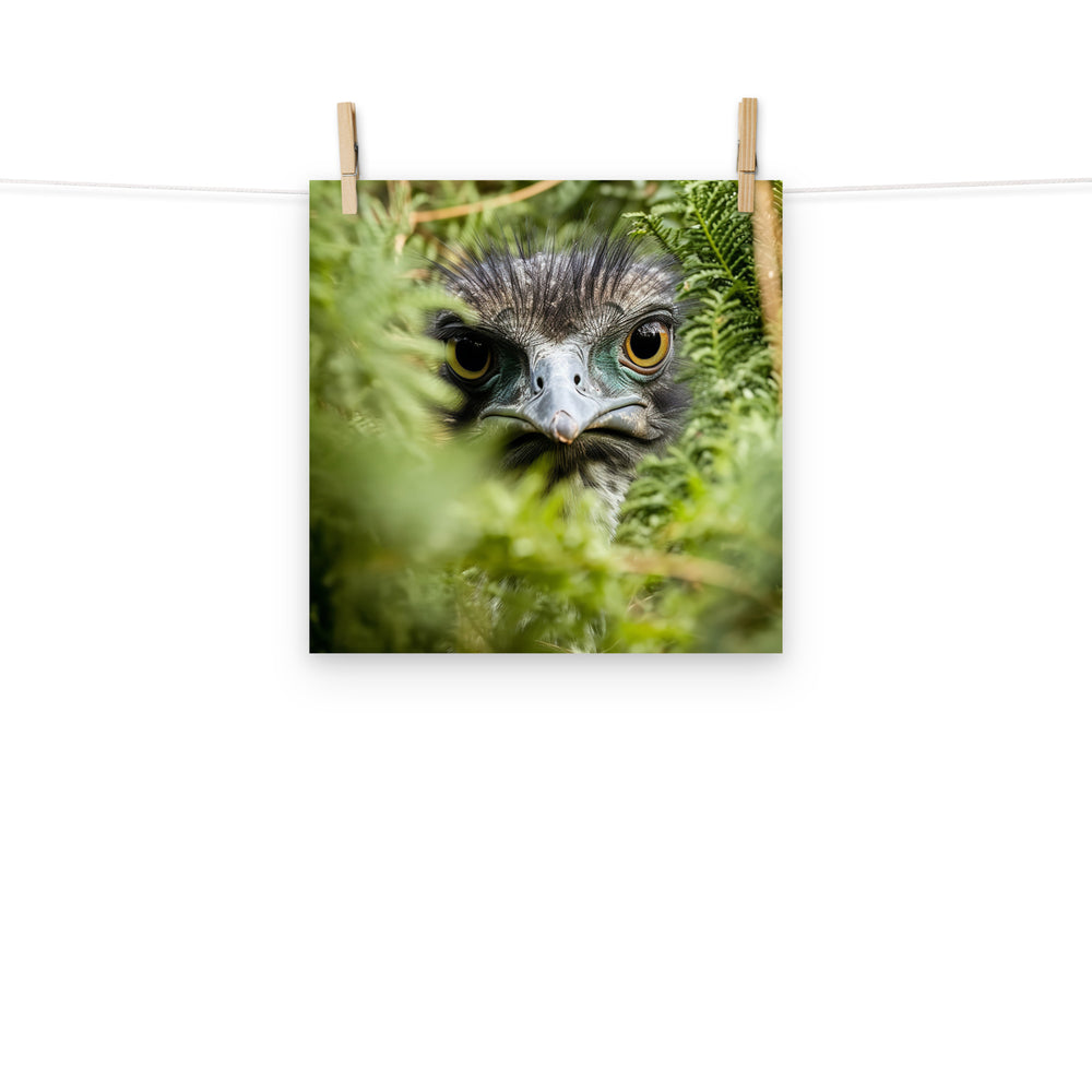 Emu Photo paper poster - PosterfyAI.com