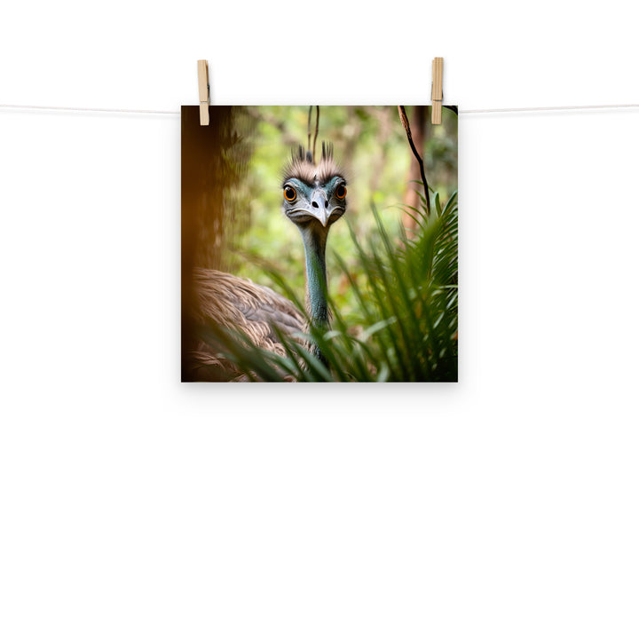 Emu Photo paper poster - PosterfyAI.com