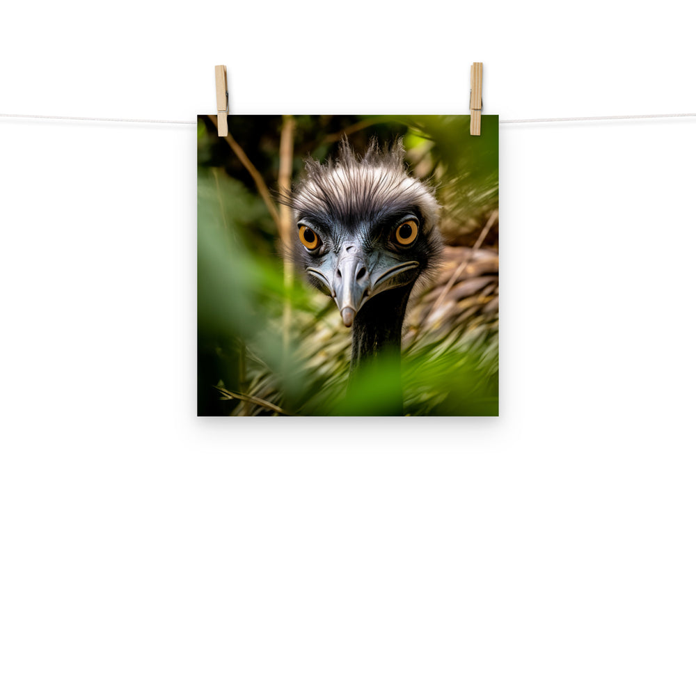 Emu Photo paper poster - PosterfyAI.com