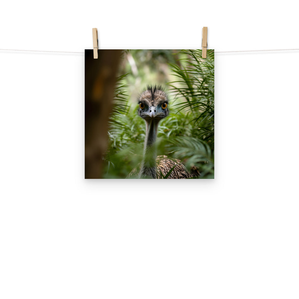 Emu Photo paper poster - PosterfyAI.com