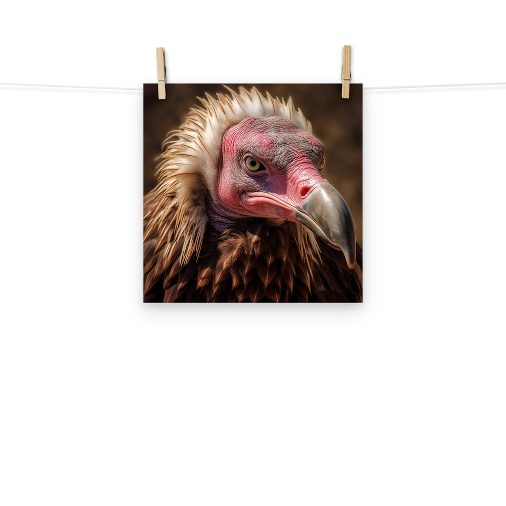 Vulture Photo paper poster - PosterfyAI.com