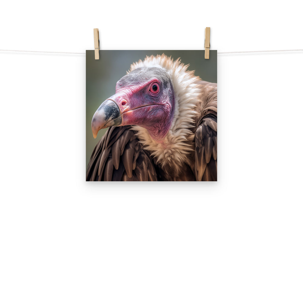 Vulture Photo paper poster - PosterfyAI.com