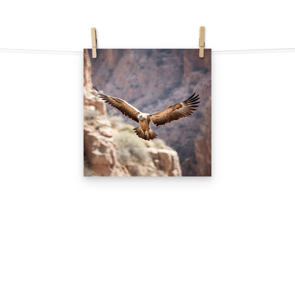 Vulture Photo paper poster - PosterfyAI.com