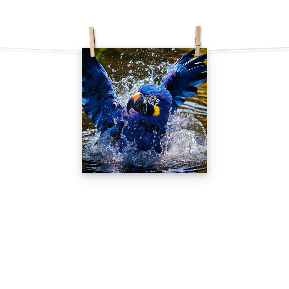 Macaw Photo paper poster - PosterfyAI.com