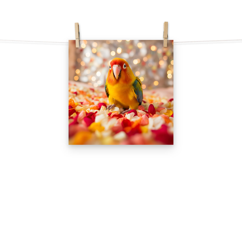 Lovebird Photo paper poster - PosterfyAI.com