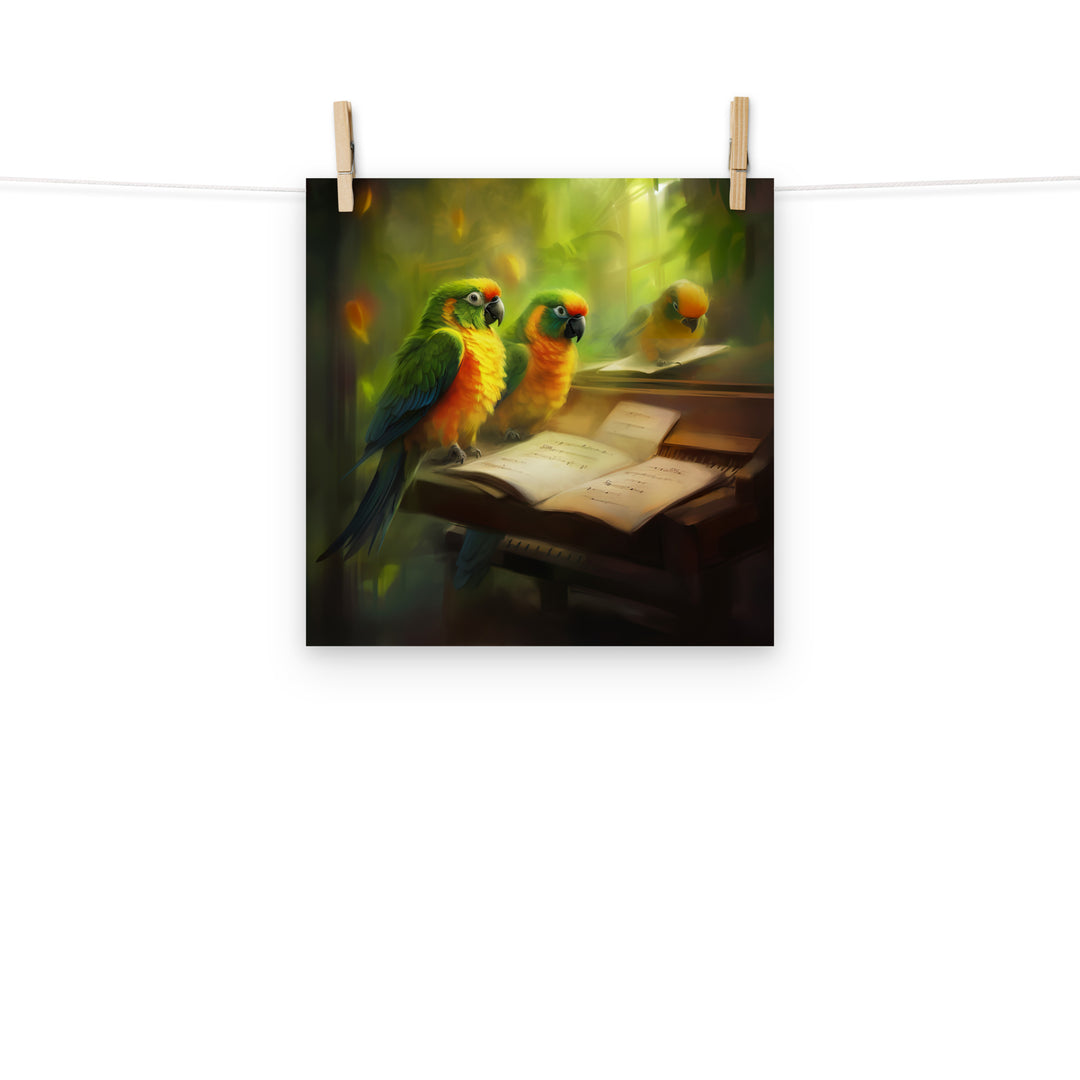 Conures Photo paper poster - PosterfyAI.com
