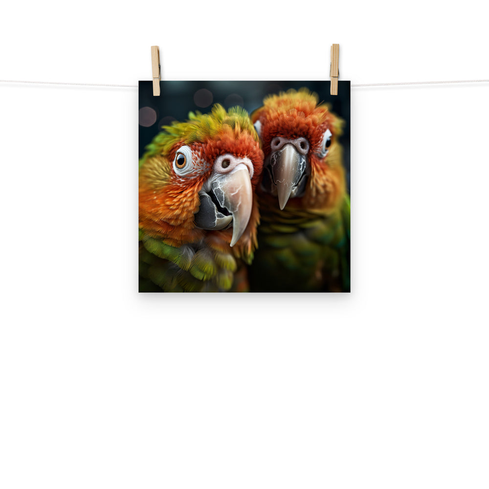 Conures Photo paper poster - PosterfyAI.com