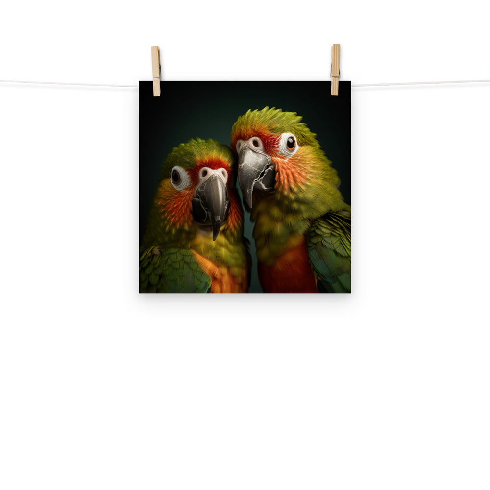 Conures Photo paper poster - PosterfyAI.com