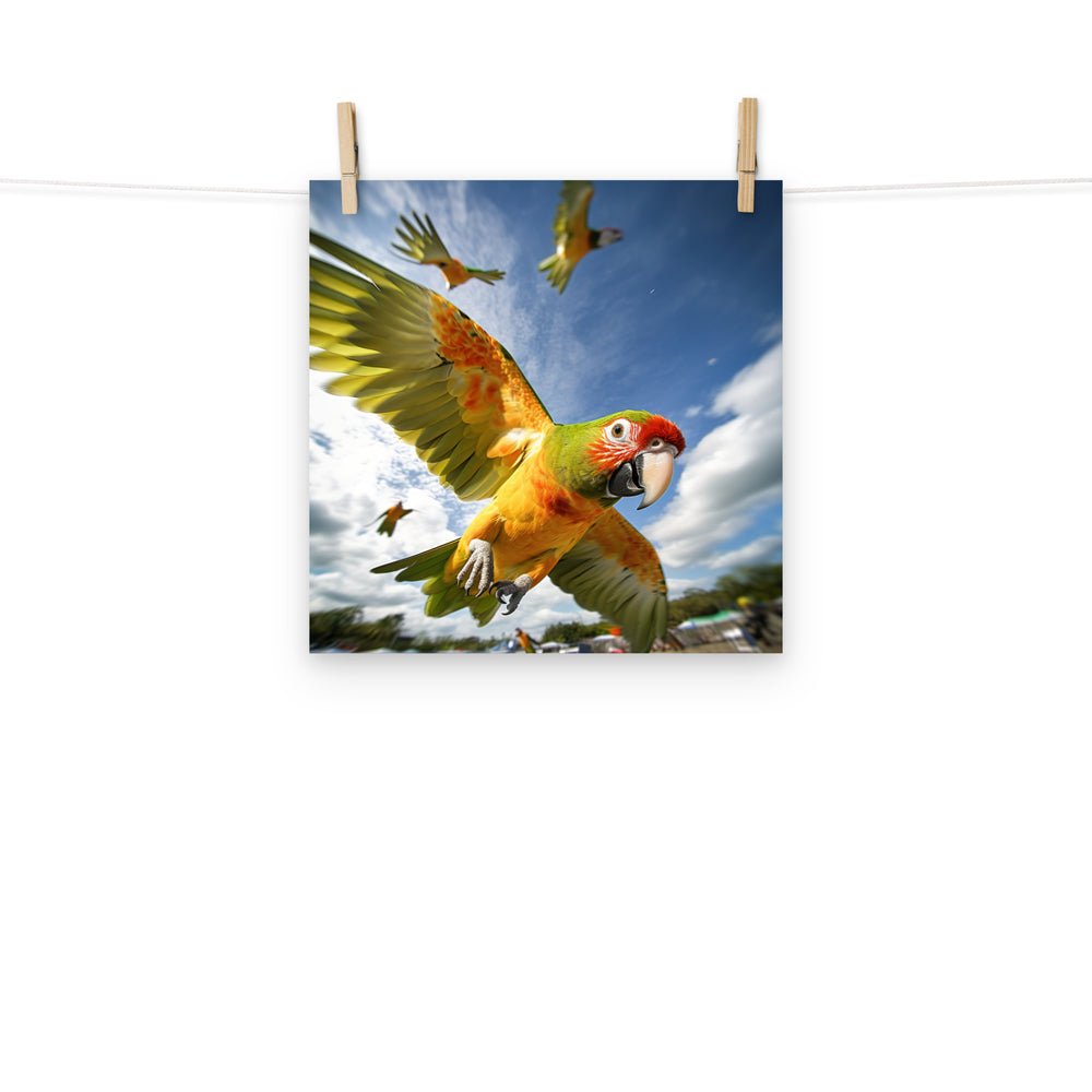Conures Photo paper poster - PosterfyAI.com