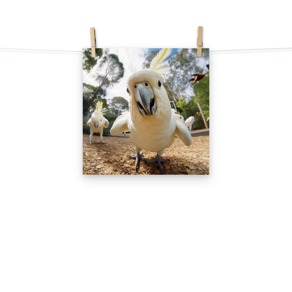 Cockatoo Photo paper poster - PosterfyAI.com
