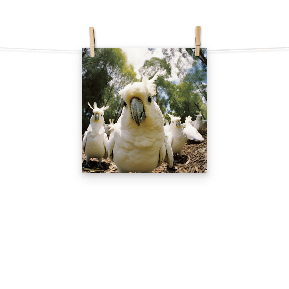 Cockatoo Photo paper poster - PosterfyAI.com