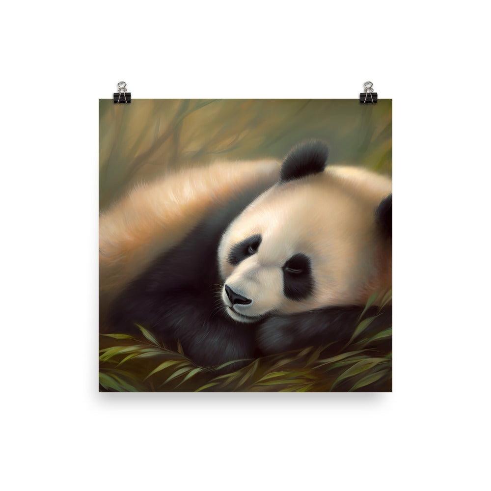 Panda Dreams photo paper poster - Posterfy.AI