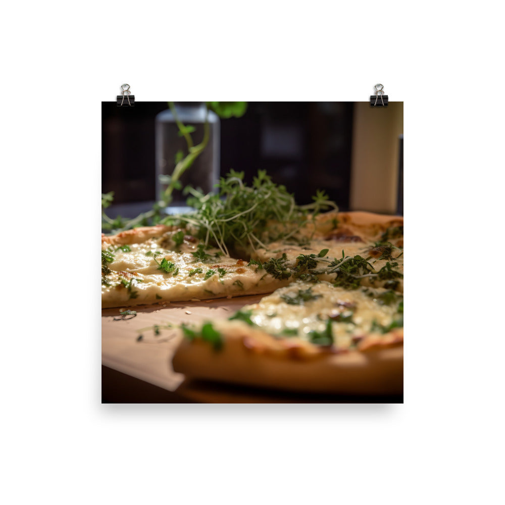 Pizza Slice photo paper poster - Posterfy.AI