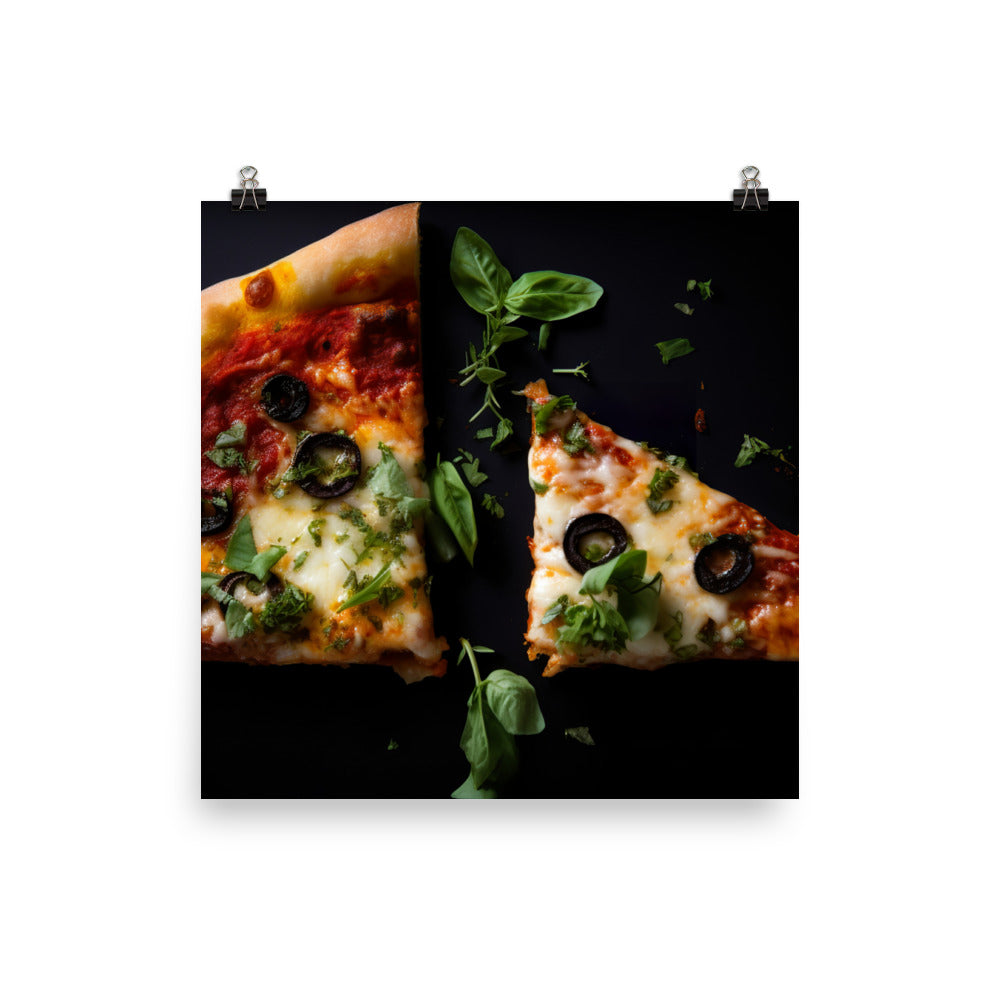 The Perfect Slice photo paper poster - Posterfy.AI