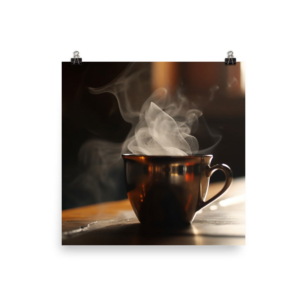 Aromatic Drip Coffee photo paper poster - Posterfy.AI