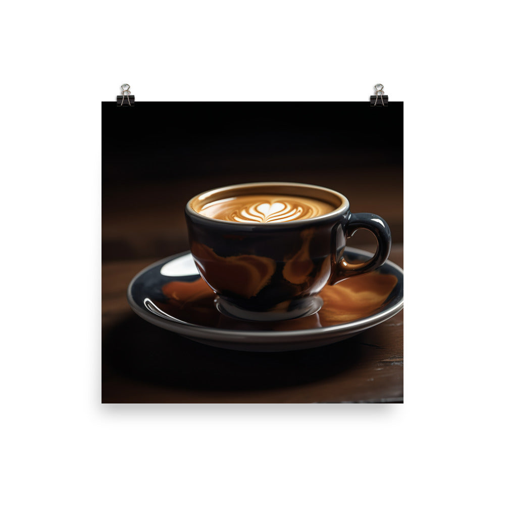 The Art of Espresso photo paper poster - Posterfy.AI