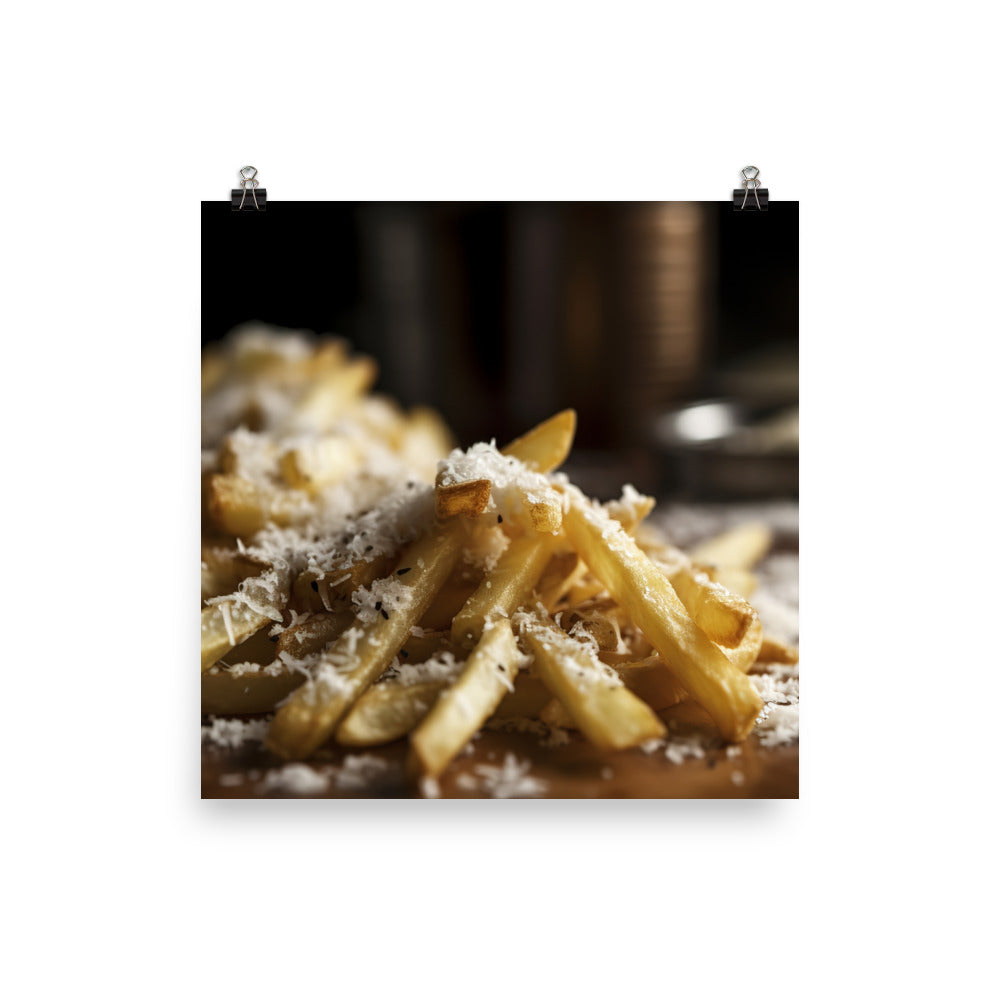 Truffle Fries photo paper poster - Posterfy.AI