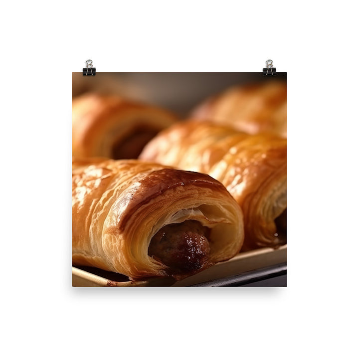 Sausage Roll photo paper poster - Posterfy.AI