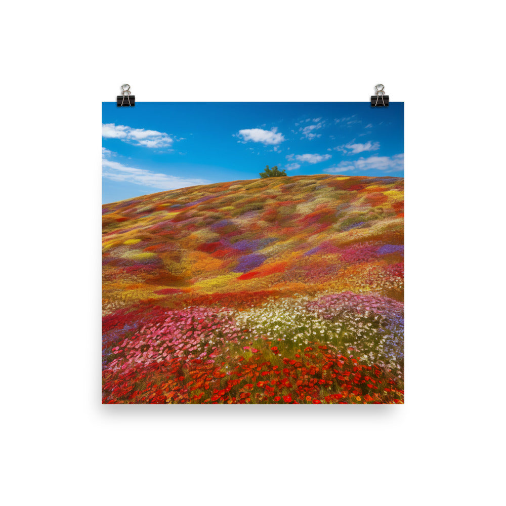 Hitachi Seaside Parks Floral Wonderland photo  paper poster - Posterfy.AI