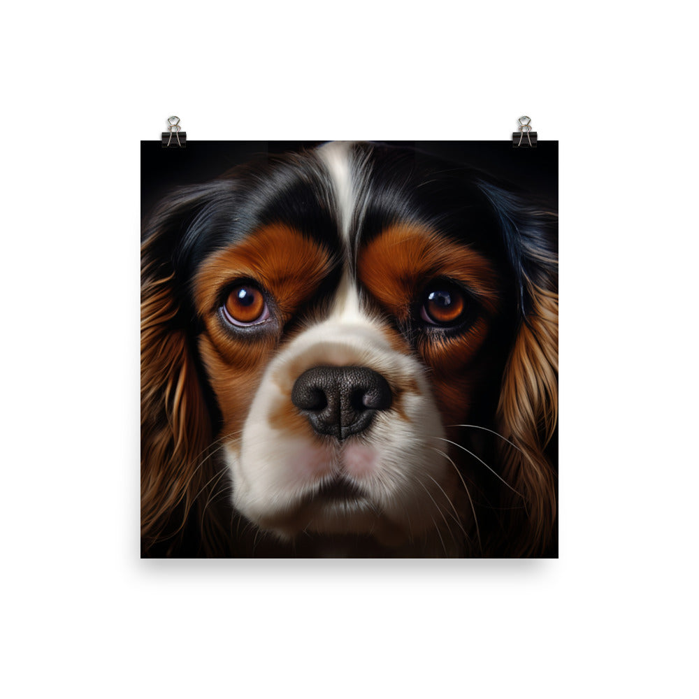 Cavalier King Charles Spaniel  paper poster - Posterfy.AI
