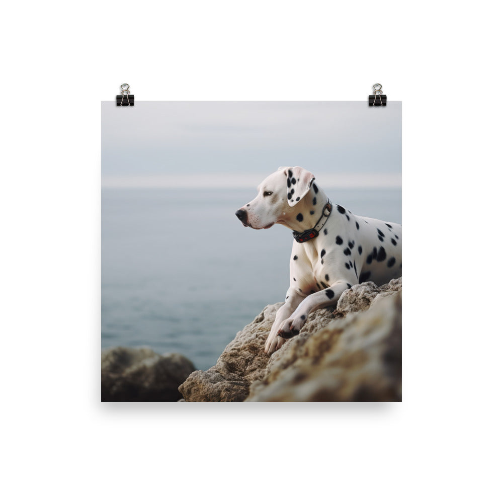 Dalmatian Daydream Photo paper poster - PosterfyAI.com