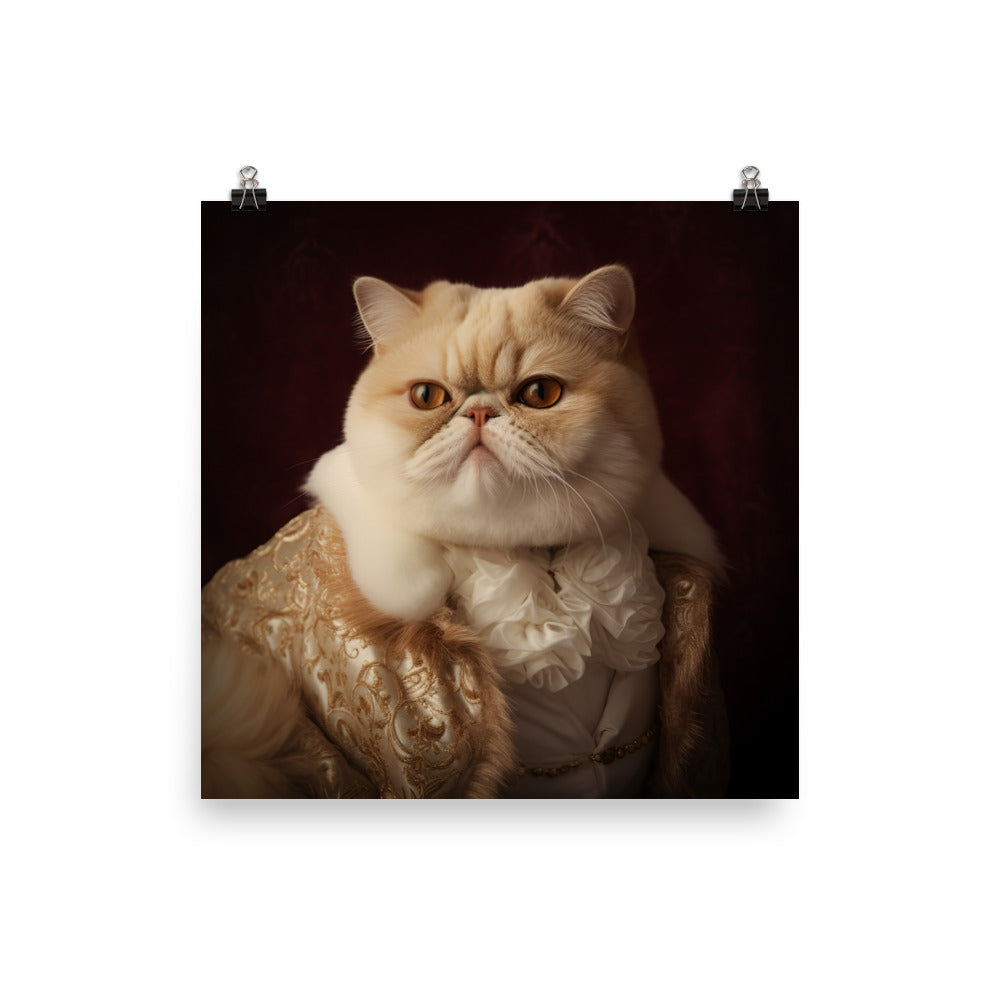 Exotic Shorthair Photo paper poster - PosterfyAI.com