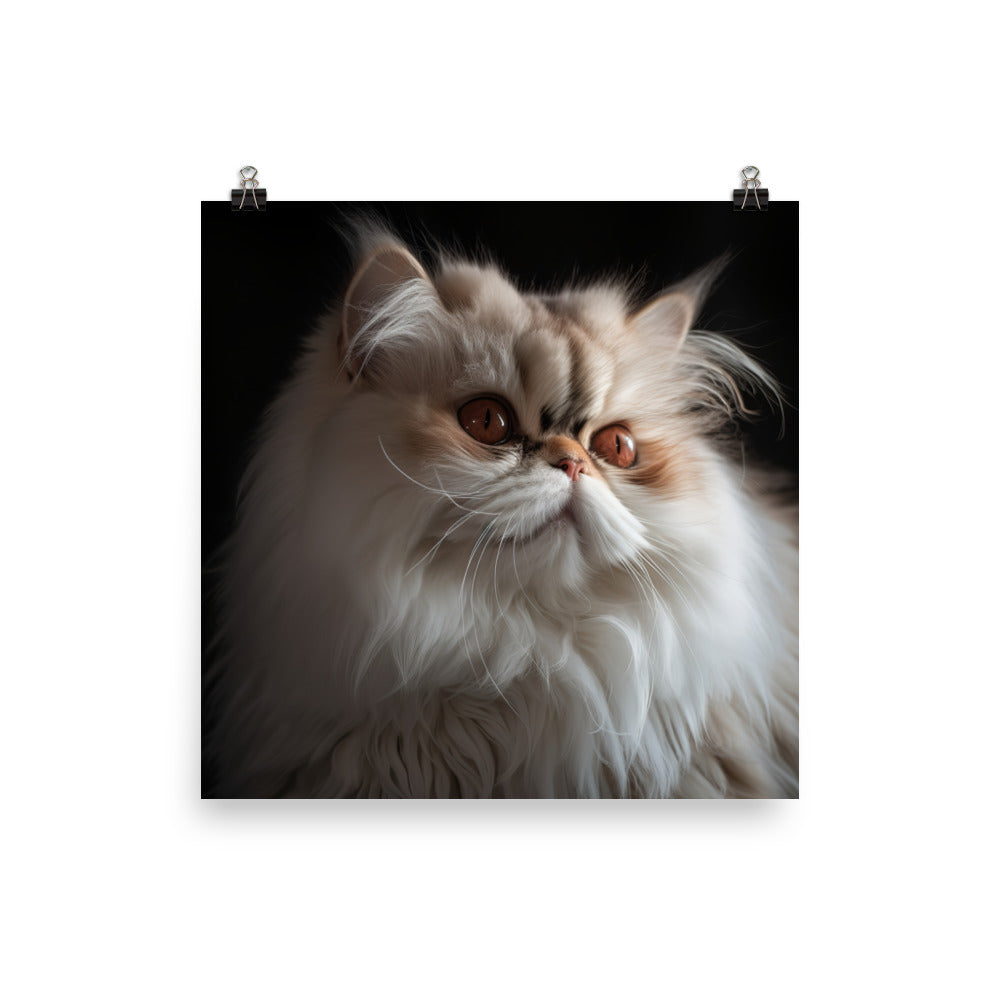 Glamorous Persian Portrait Photo paper poster - PosterfyAI.com