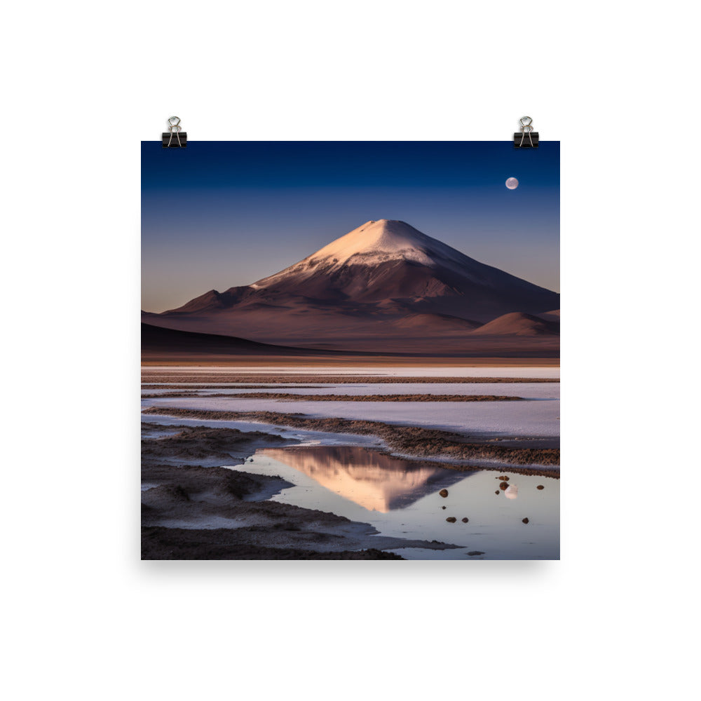 Mystical Beauty of Atacama photo paper poster - Posterfy.AI