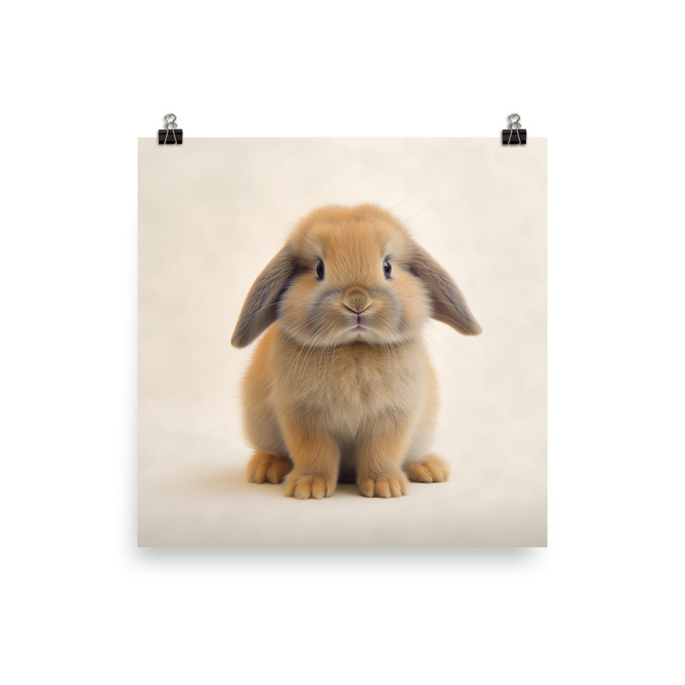 American Fuzzy Lop Photo paper poster - PosterfyAI.com