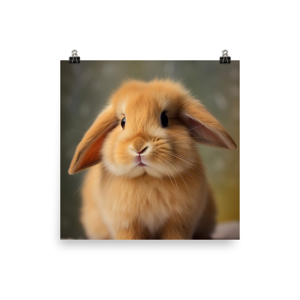 American Fuzzy Lop Photo paper poster - PosterfyAI.com