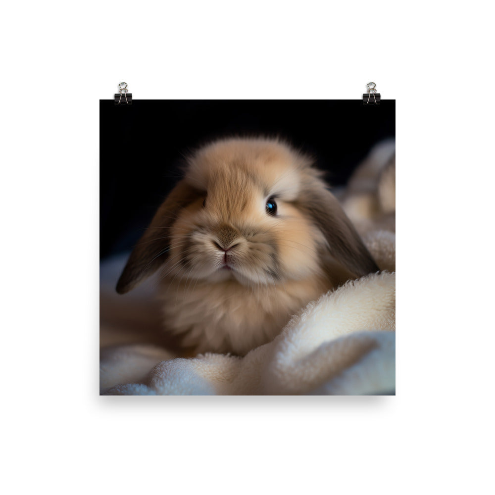 American Fuzzy Lop Photo paper poster - PosterfyAI.com