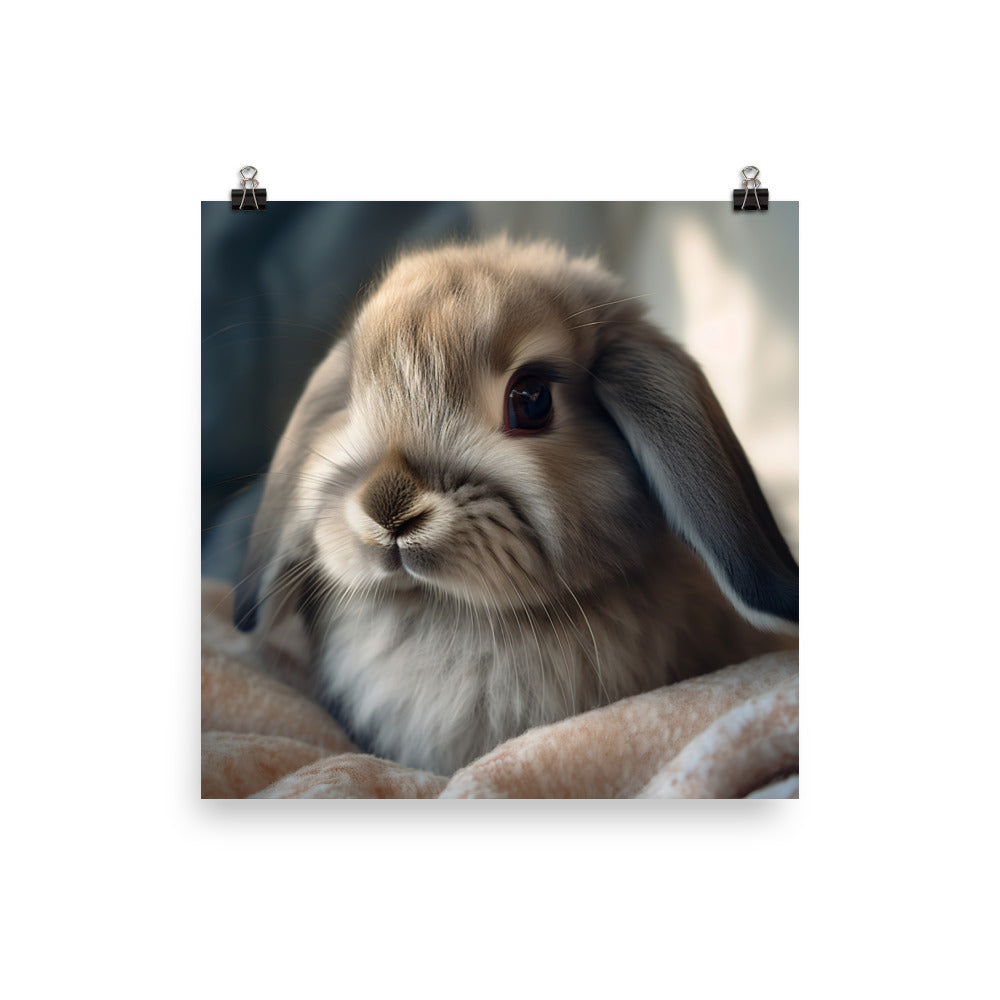 American Fuzzy Lop Photo paper poster - PosterfyAI.com