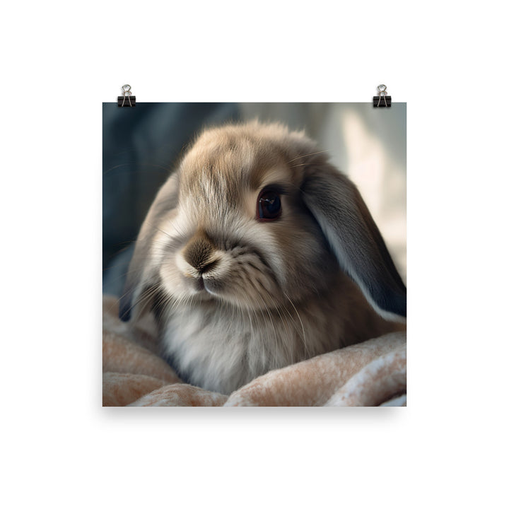 American Fuzzy Lop Photo paper poster - PosterfyAI.com