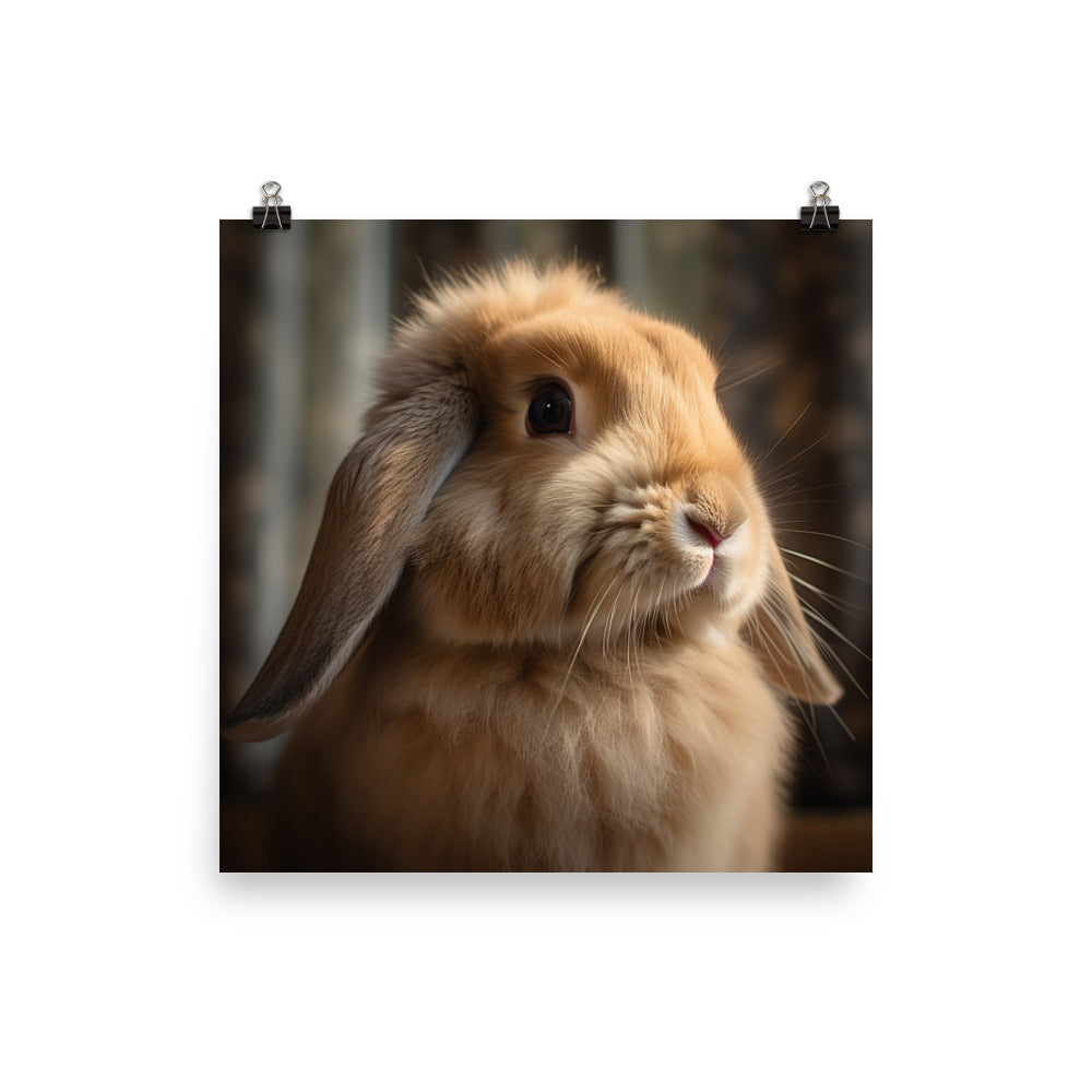American Fuzzy Lop Photo paper poster - PosterfyAI.com