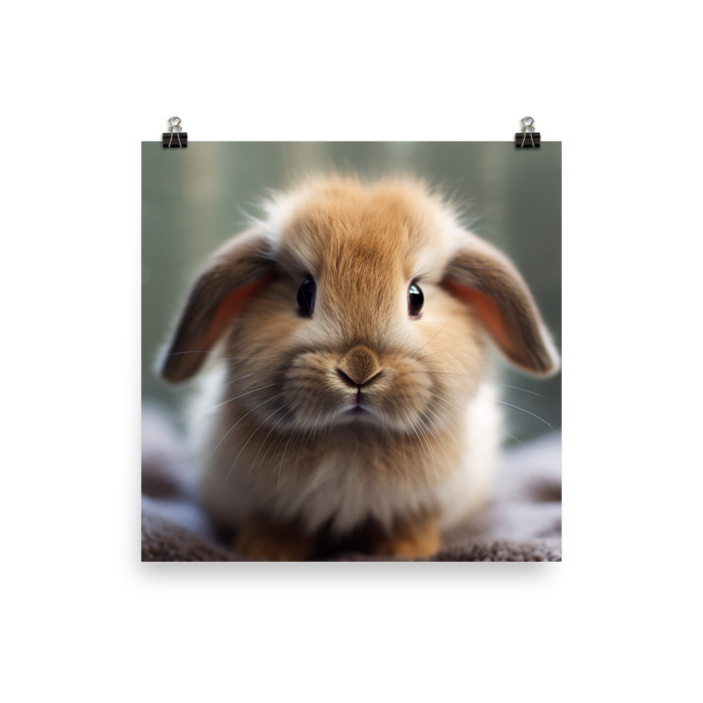 American Fuzzy Lop Photo paper poster - PosterfyAI.com