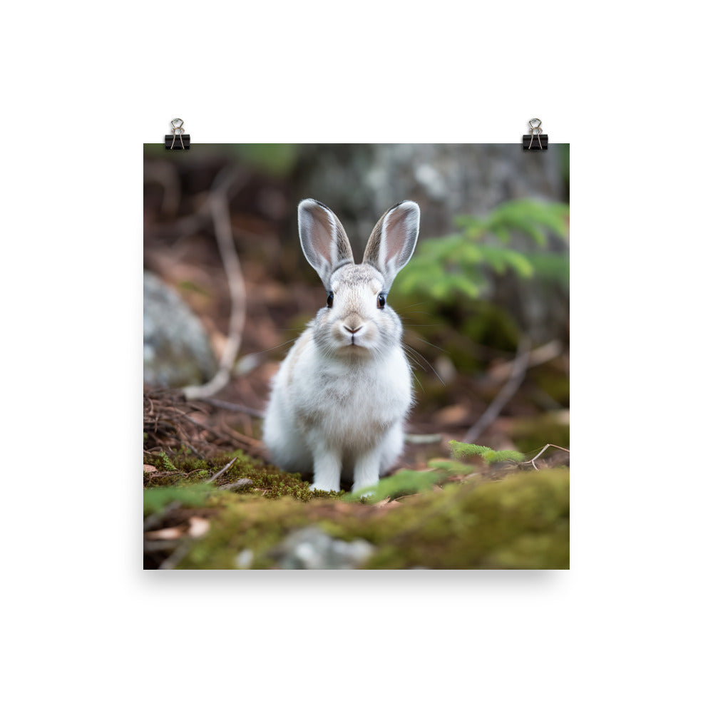 Rhinelander Bunny Photo paper poster - PosterfyAI.com