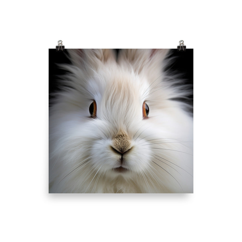 Charming Himalayan Bunny Photo paper poster - PosterfyAI.com