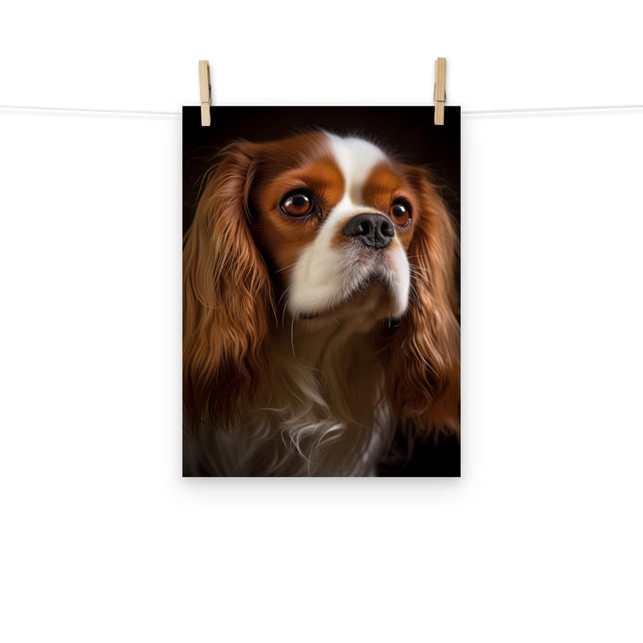 Cavalier King Charles Photo paper poster - PosterfyAI.com