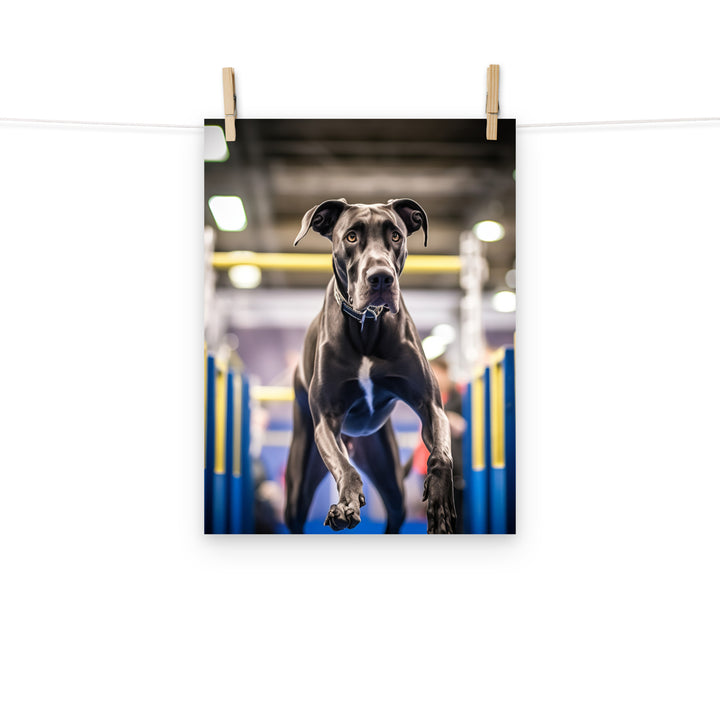Great Dane Photo paper poster - PosterfyAI.com